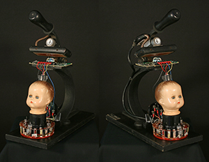 An image of the sculpture Sensonator by Denis A. Yanashot